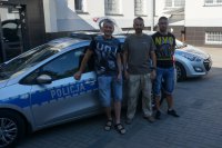 Kłobuccy policjanci na Biatlonie Letnim w Żorach