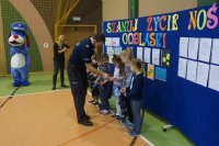Policjanci odwiedzili szkołę w Borowym